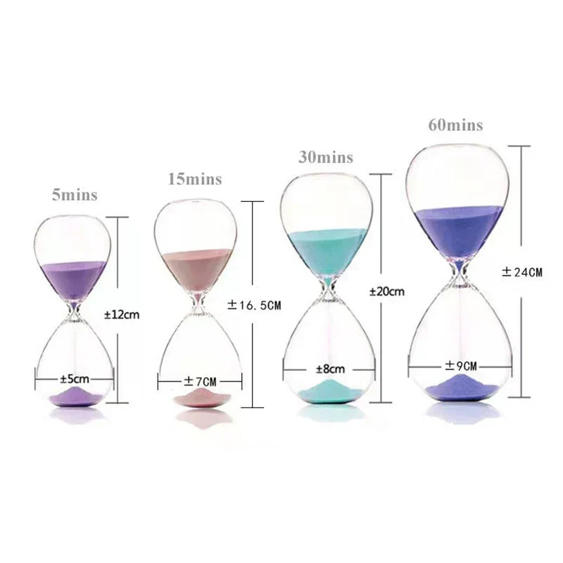 BowLift | Creative transparent hourglass made of glass