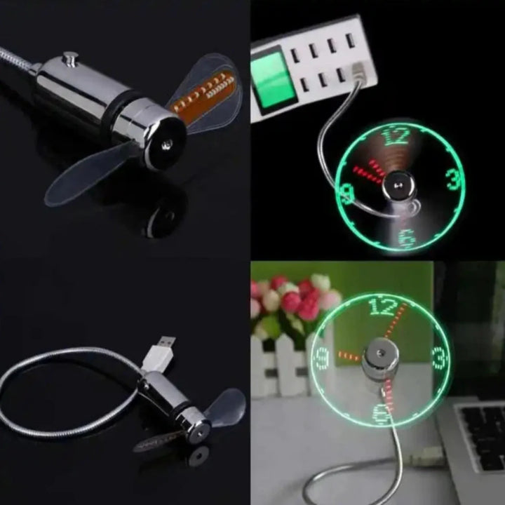 BowLift | TimeGlow Clock Fan