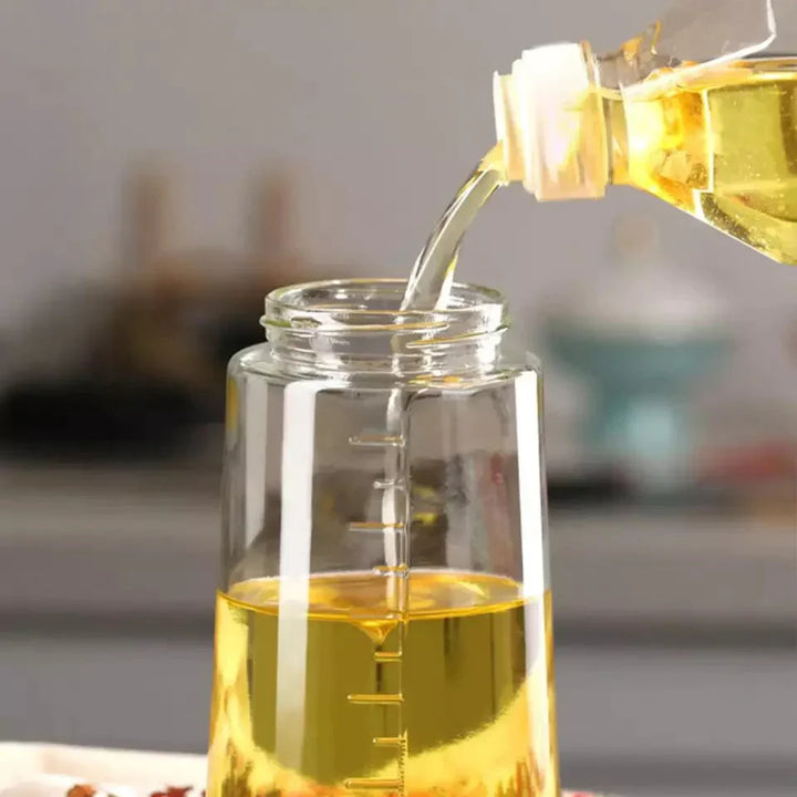 Oil Bottle With Automatic Flip Cap 600ml Bowlift