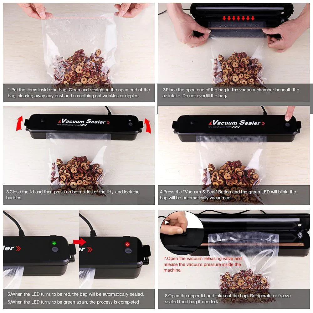 Vacuum Sealer Automatic Vacuum Air Sealing Machine Bowlift