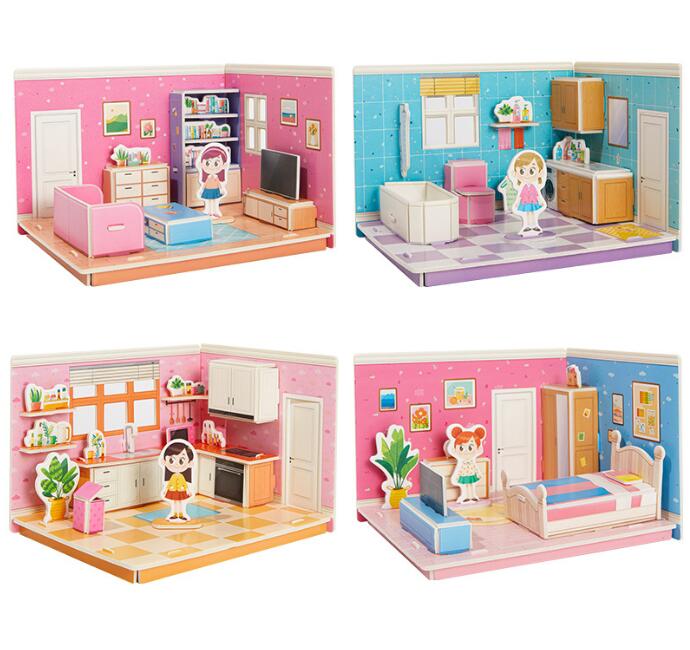 BowLift | Creative 3D Puzzle – Dream House for Playing & Designing