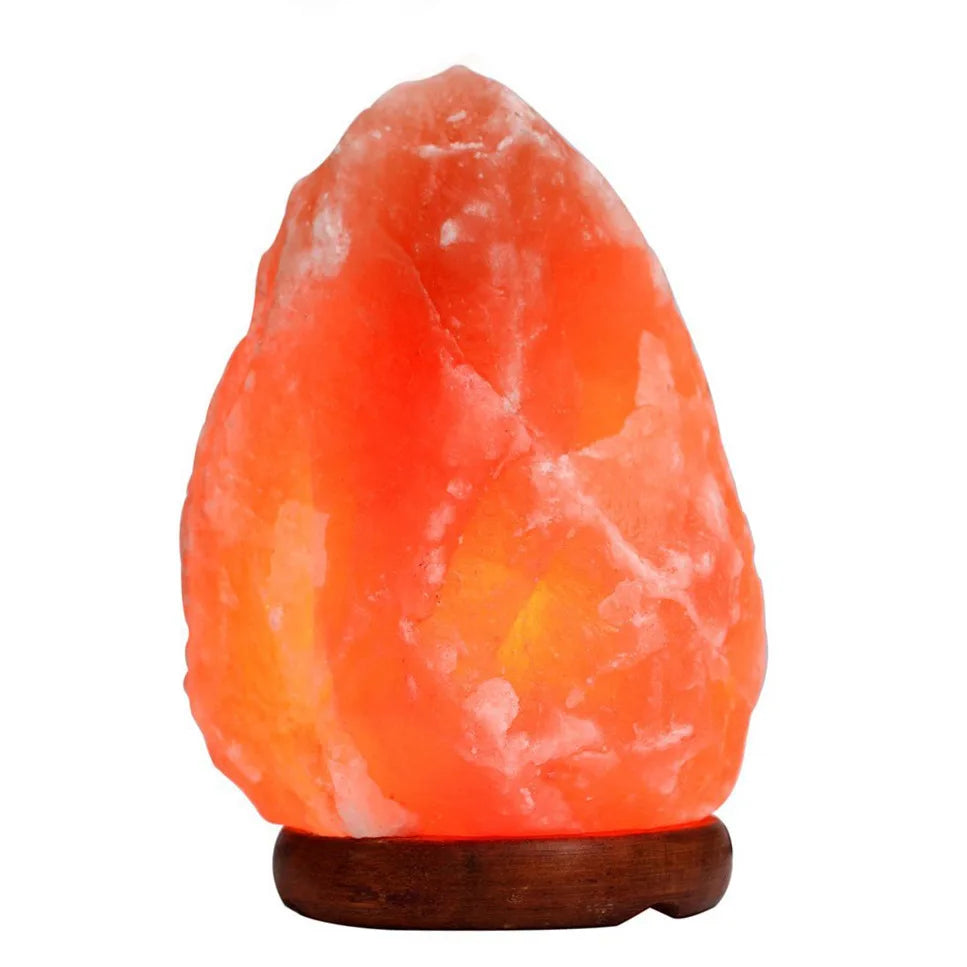 Himalayan salt lamp made of natural salt – Calming light for well-being and relaxation | Bowlift