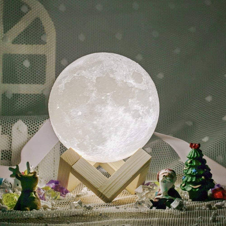 BowLift | Lunar Moon Light Lamp | Lunar Globe Light with Stand