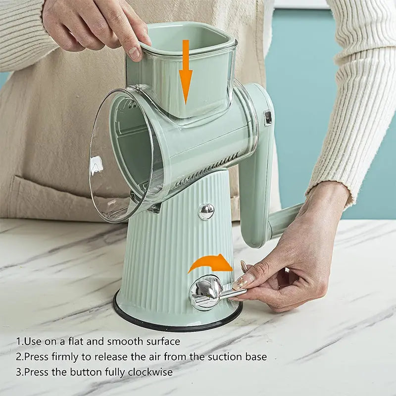 BowLift | 5-in-1 Redating Mandoline Slicer for Crispy, Healthy Vegetable Snacks