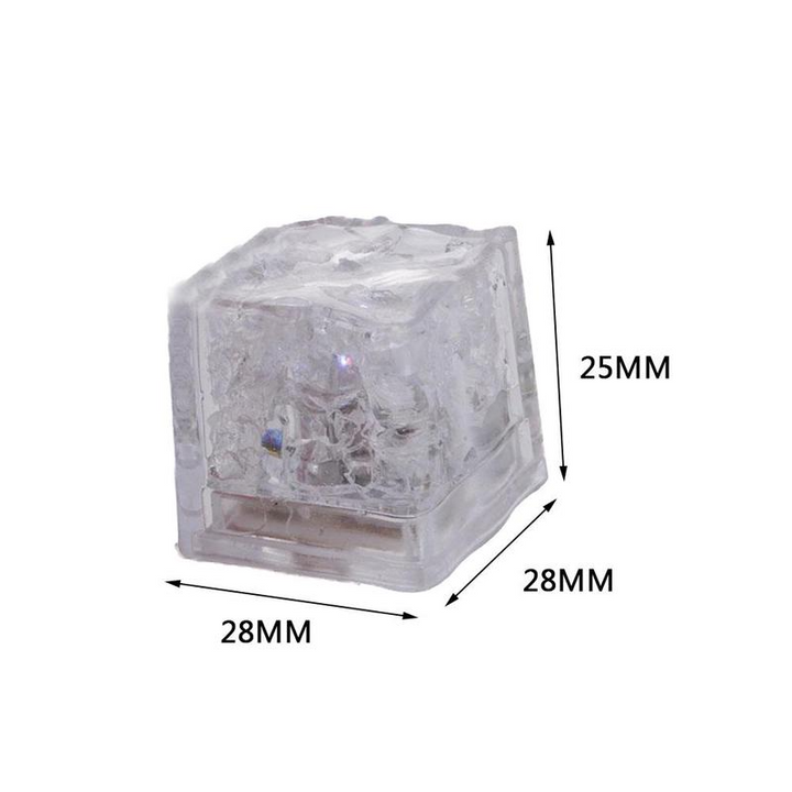 Colorful Water-Activated LED Ice Cubes | Bowlift