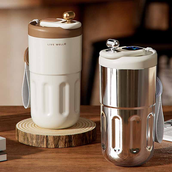 BowLift | Portable Smart Stainless Steel Coffee Cup