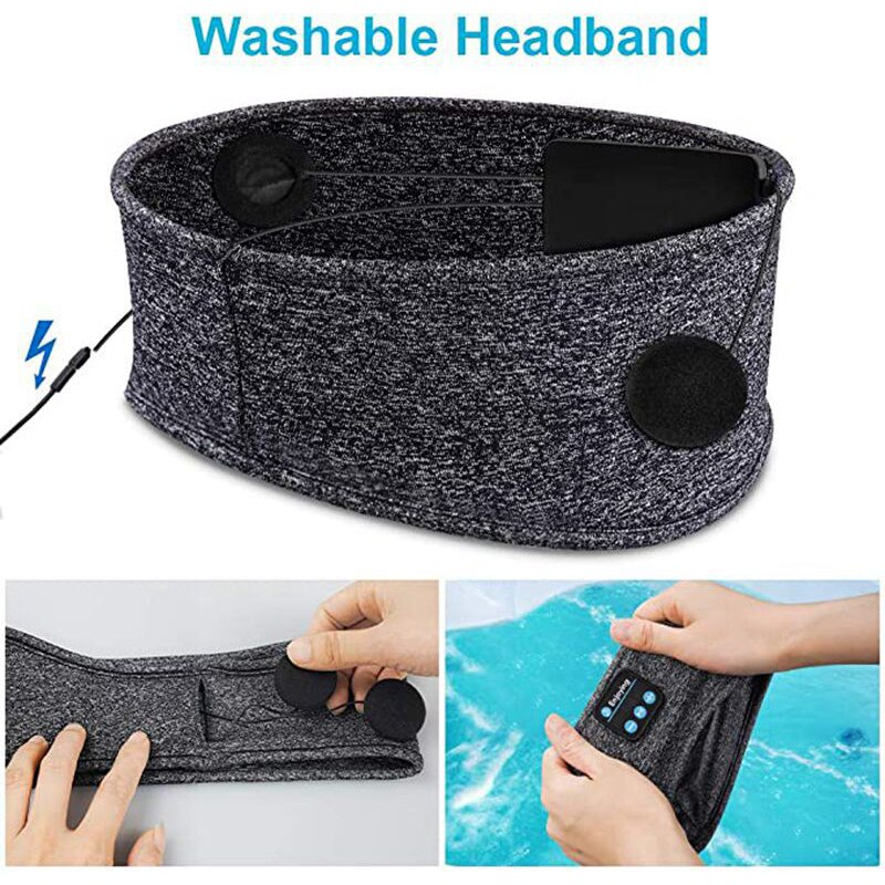 BowLift | Sleep Headphones | Wireless Bluetooth Headband for Sleeping