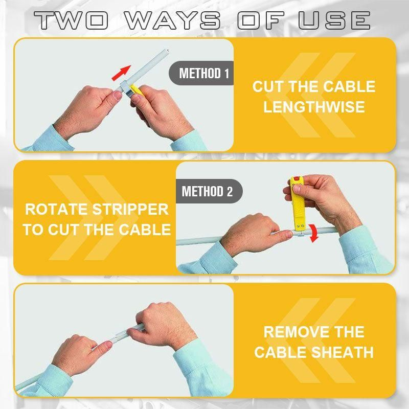 Wire Stripper Pocket Knife Tool | Bowlift
