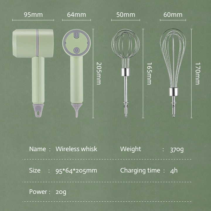 BowLift | 3in1 Pastel Rechargeable Automatic Kitchen Blender