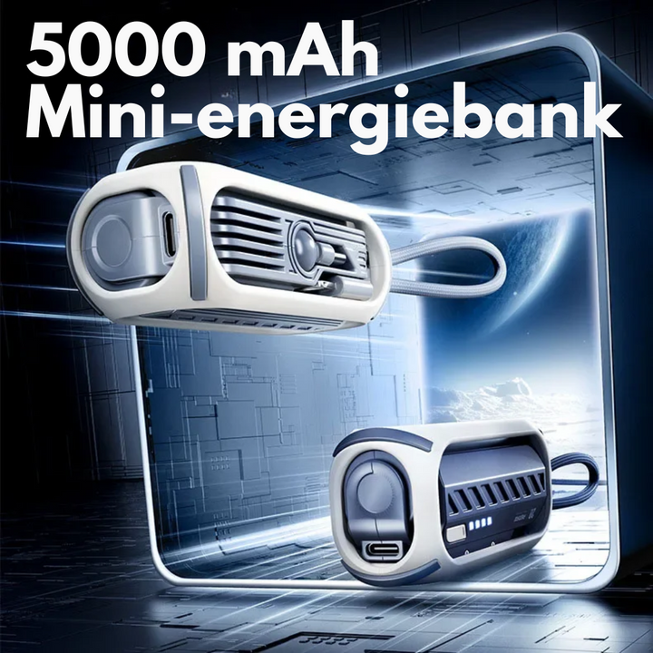 CompactCharge – Stylish Portable Power Bank for Travel Bowlift