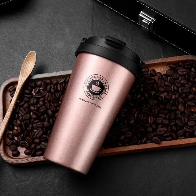 BowLift | WarmCold Insulation Cup – Stainless Steel Travel Mug 500 ml with Slide Lid