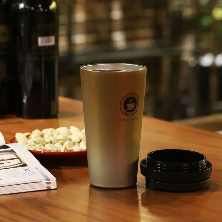 BowLift | WarmCold Insulation Cup – Stainless Steel Travel Mug 500 ml with Slide Lid