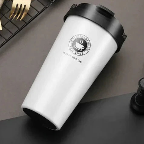 BowLift | WarmCold Insulation Cup – Stainless Steel Travel Mug 500 ml with Slide Lid