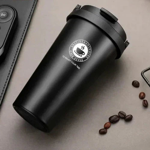WarmCold Insulation Mug – Stainless Steel Travel Mug 500 ml with Sliding Lid | Bowlift
