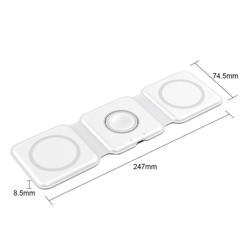 BowLift | New Foldable 3-in-1 Wireless Charger