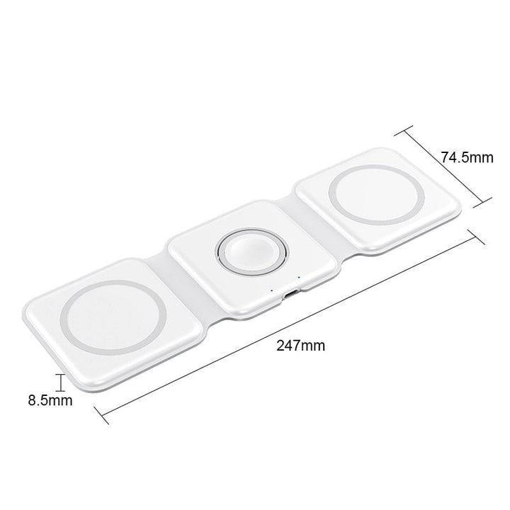BowLift | New Foldable 3-in-1 Wireless Charger