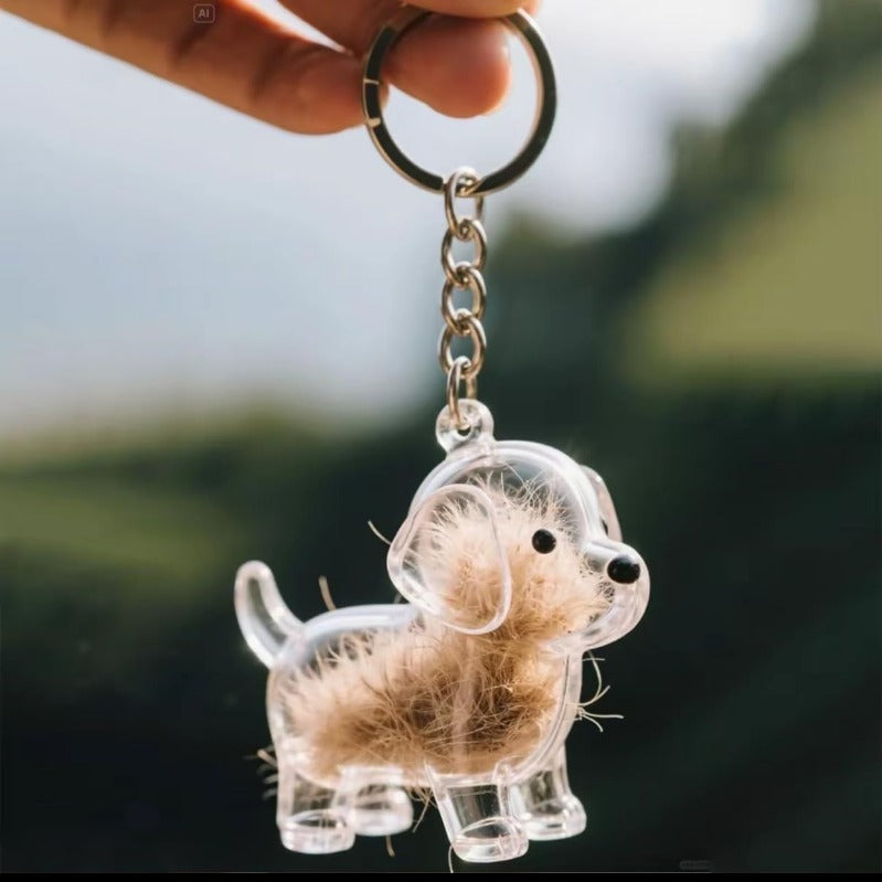 BowLift | DIY Pet Fur Keepsake Keychain