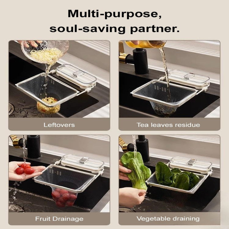 BowLift | UltraSieve — Master your kitchen with perfect drainage comfort!