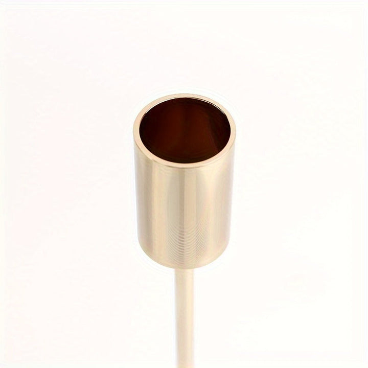 ElegantGleam | 3-piece metal candle holder set for the table Bowlift