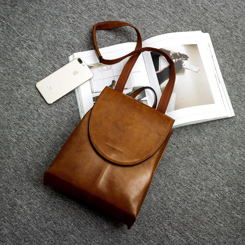 BowLift | LuxeCarry Leather Backpack – Stylish Design with Versatile Storage for Women