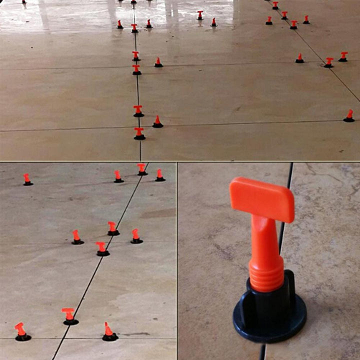 BowLift | Reusable Tile leveling alignment System 50Pc Adjustable Tile Spacers
