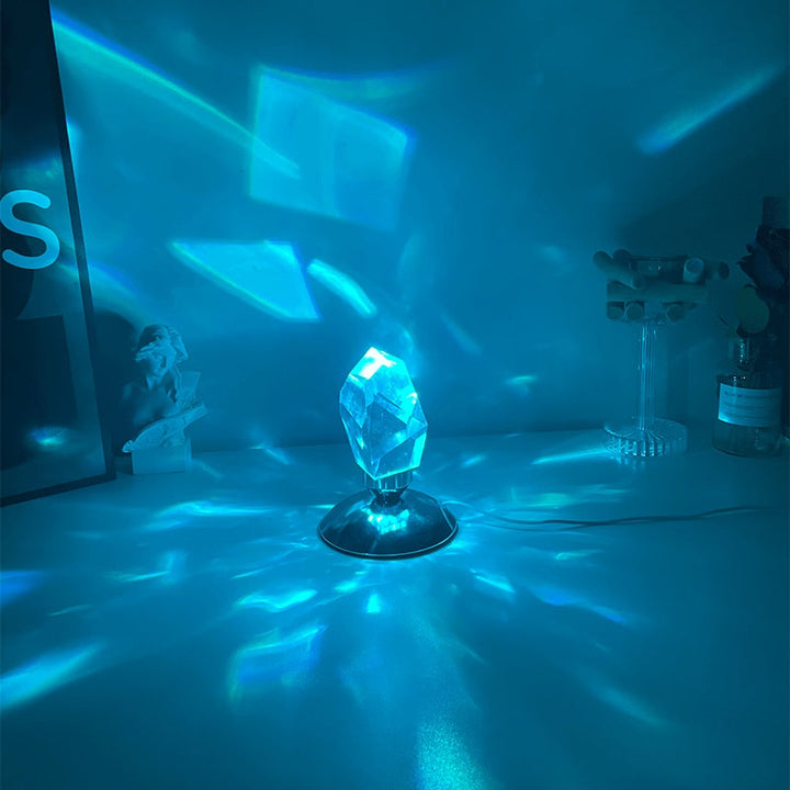 BowLift | Crystal bedside lamp