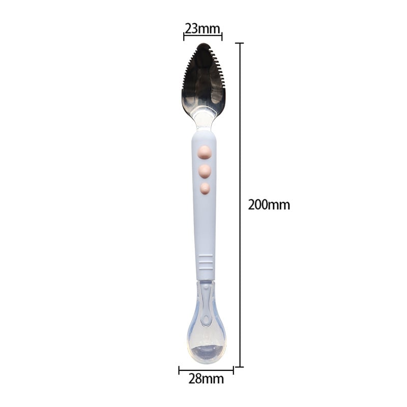 BowLift | Baby Double Head Scraping Fruit Spoon