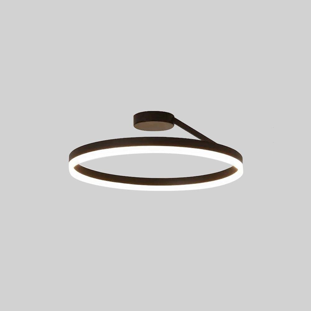 BowLift | RadiantGlimmer Ceiling Light - Luxurious golden LED lighting with metal elements