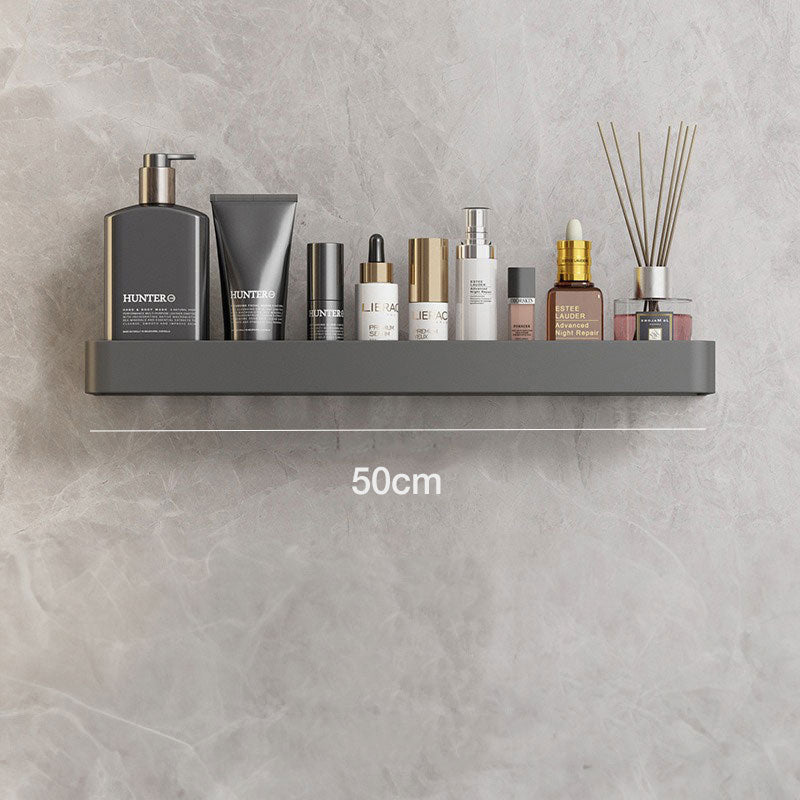 BowLift | Modern Grey Bathroom Shelf – Stylish Wall-Mounted Storage with Optional Towel Rail