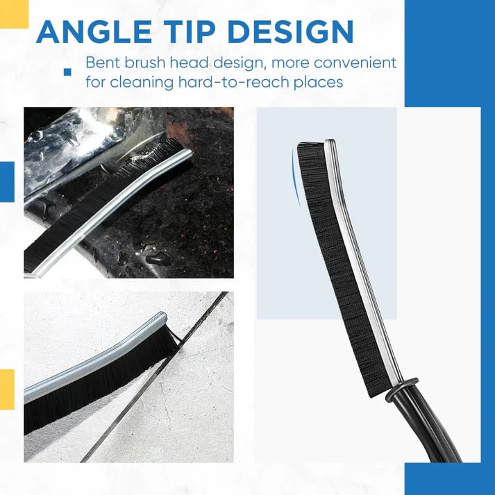 Hard-Bristled Crevice Cleaning Brush Bowlift
