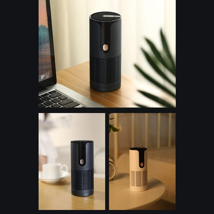 BowLift | Portable Cleaner Purifier – USB Rechargeable Air Freshener with Activated Carbon & Aromatherapy