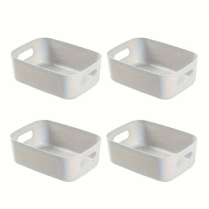 ChicOrganizer - Set of 4 Stylish Storage Bins for Home Bowlift