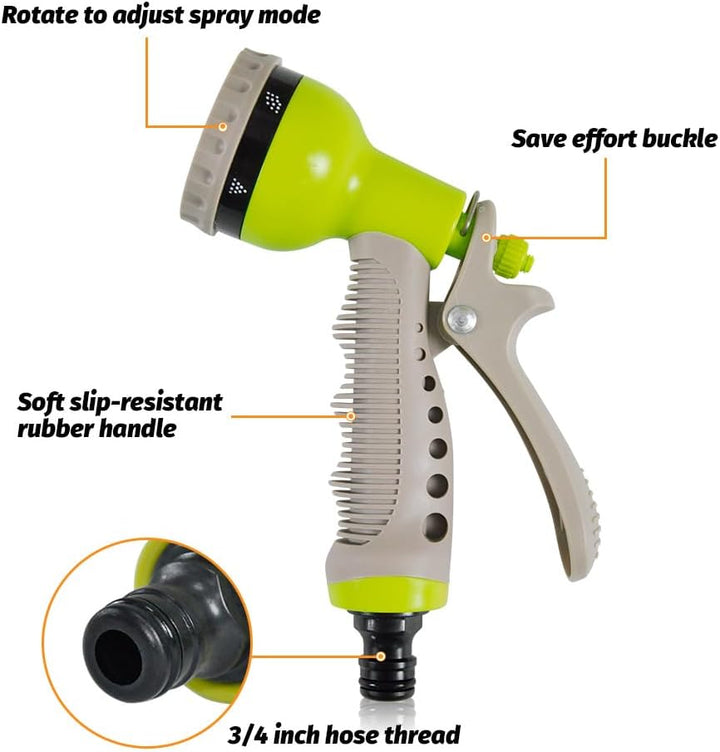 BowLift | Compact Garden Hose Reel Set with 15m Pipe – Corvina