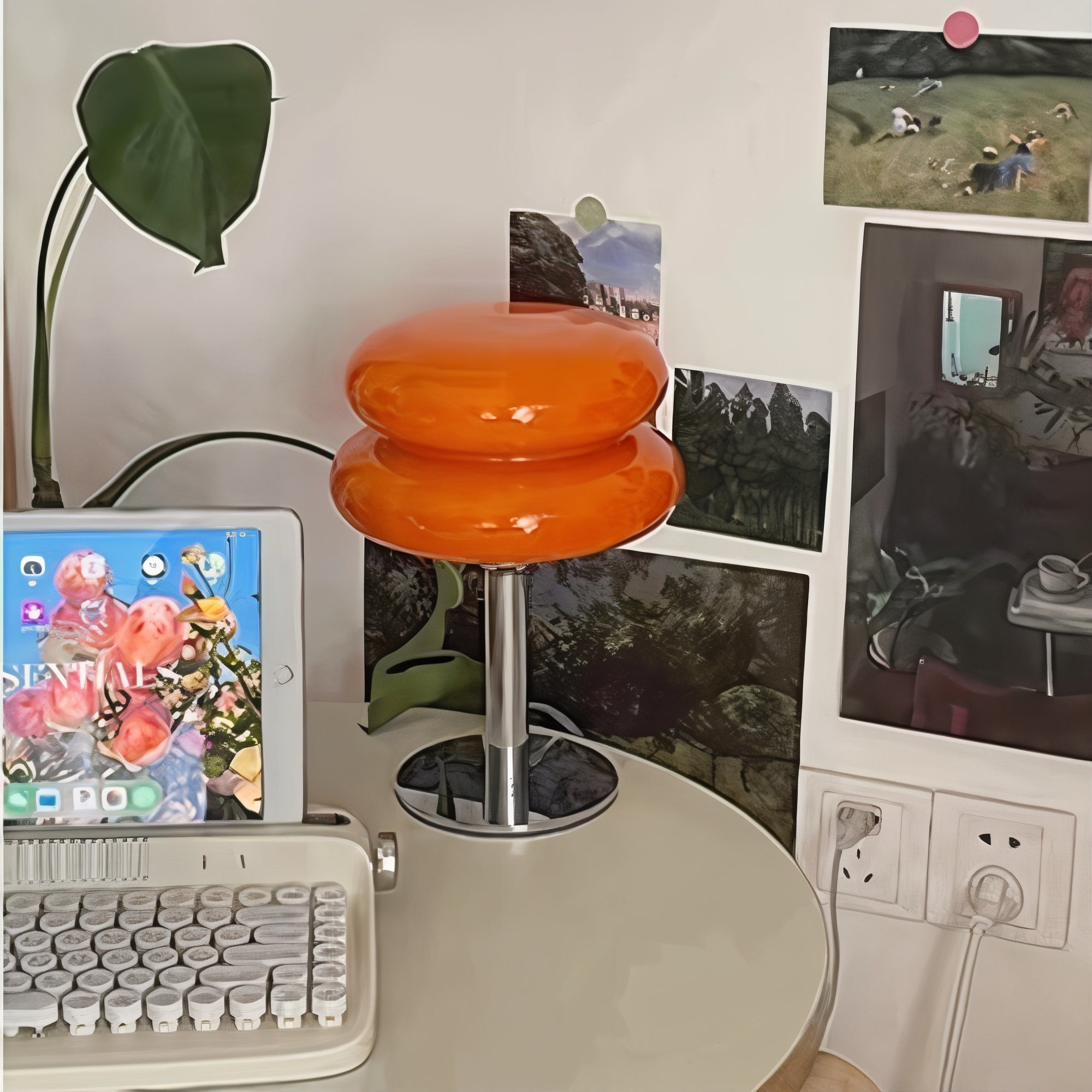 BowLift | Table Lamp Retro Glass Shade