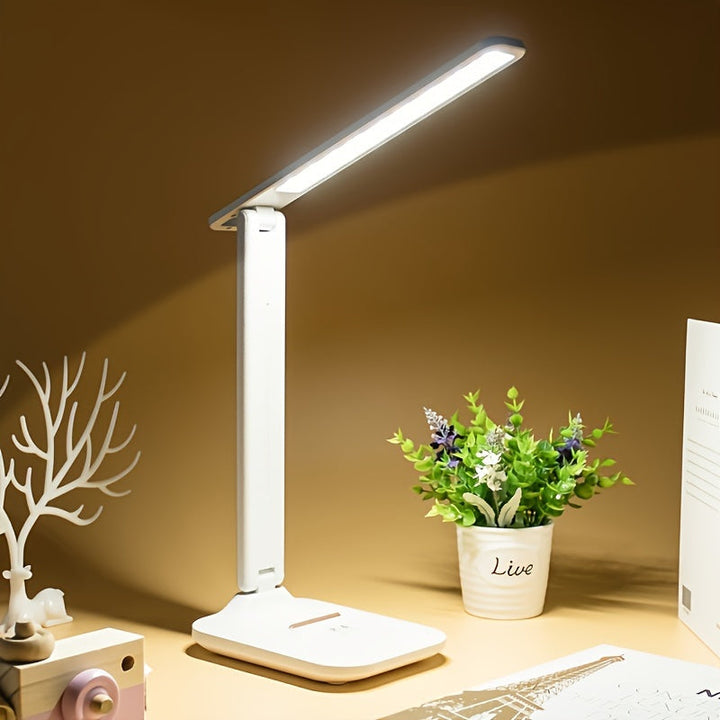 LumiDesk – Adjustable LED Desk Lamp with Touch and USB Bowlift