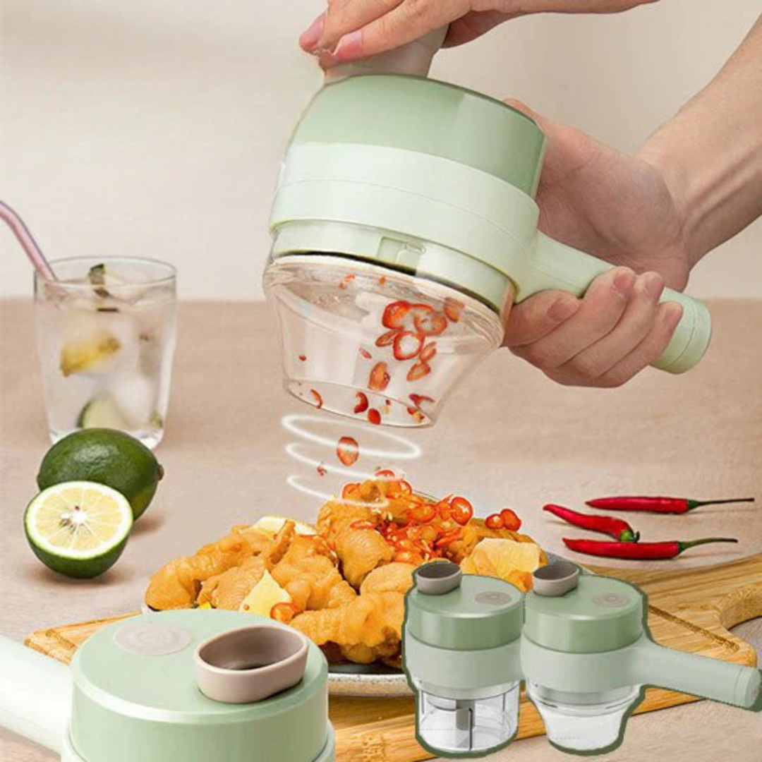 4-in-1 Turbo Kitchen Rocket — Revolutionize your kitchen and enjoy lightning-fast freedom from chopping stress! | Bowlift