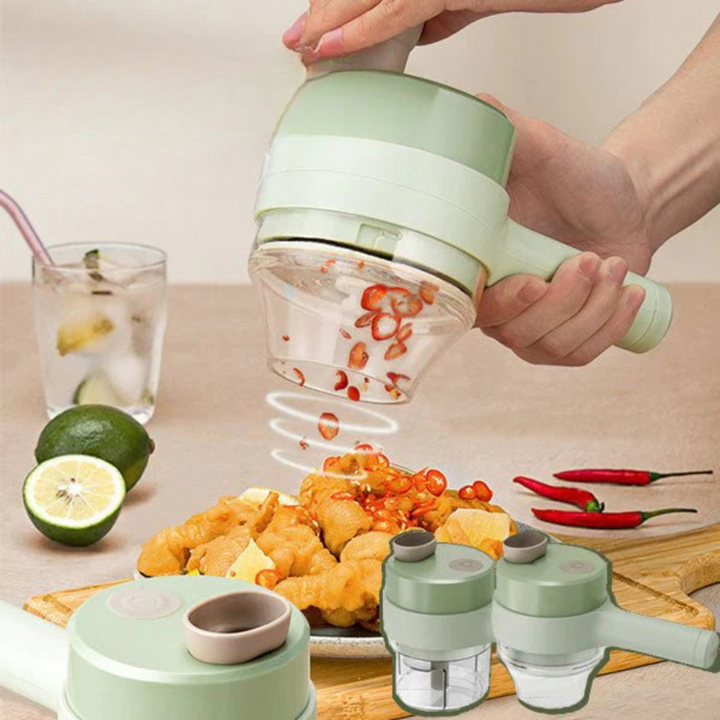 4-in-1 Turbo Kitchen Rocket — Revolutionize your kitchen and enjoy lightning-fast freedom from chopping stress! | Bowlift