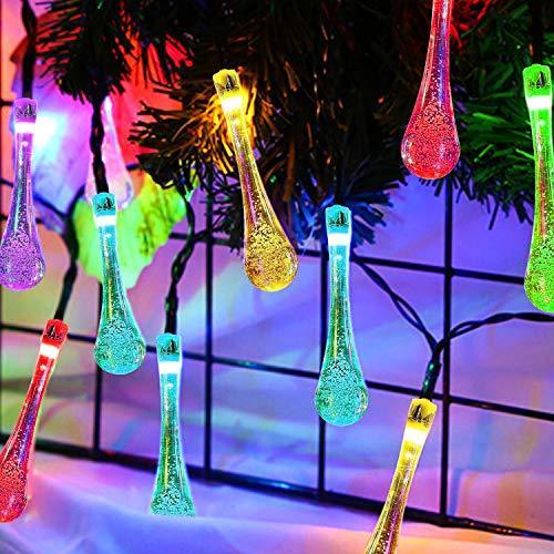 BowLift | LED Water Drop Solar Lights