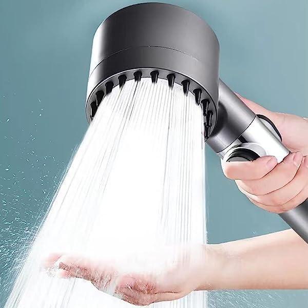 HydroPower Showerhead – High-pressure showerhead with 3 modes and massage brush | Bowlift