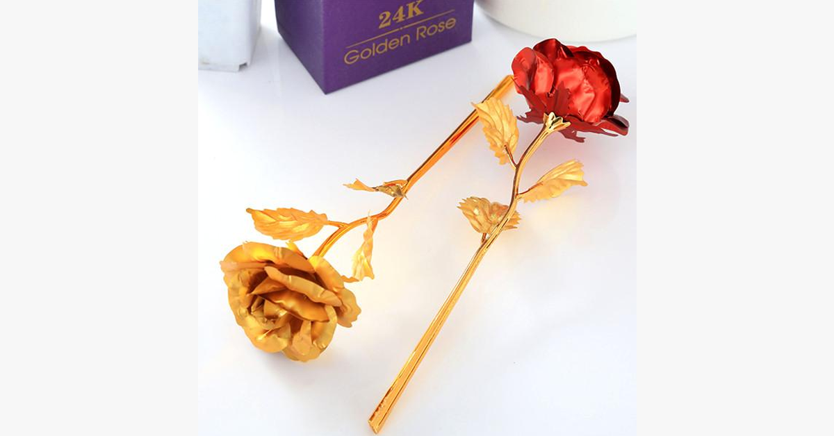 BowLift | 24K Always Gold Plated Rose - Various Colors