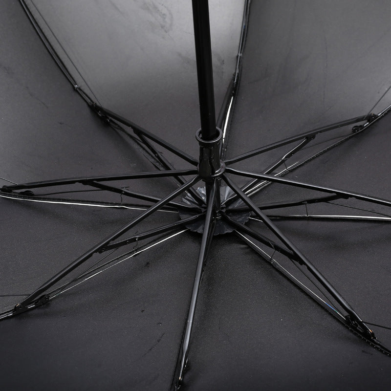 Ladies folding umbrella with cheerful motif Bowlift