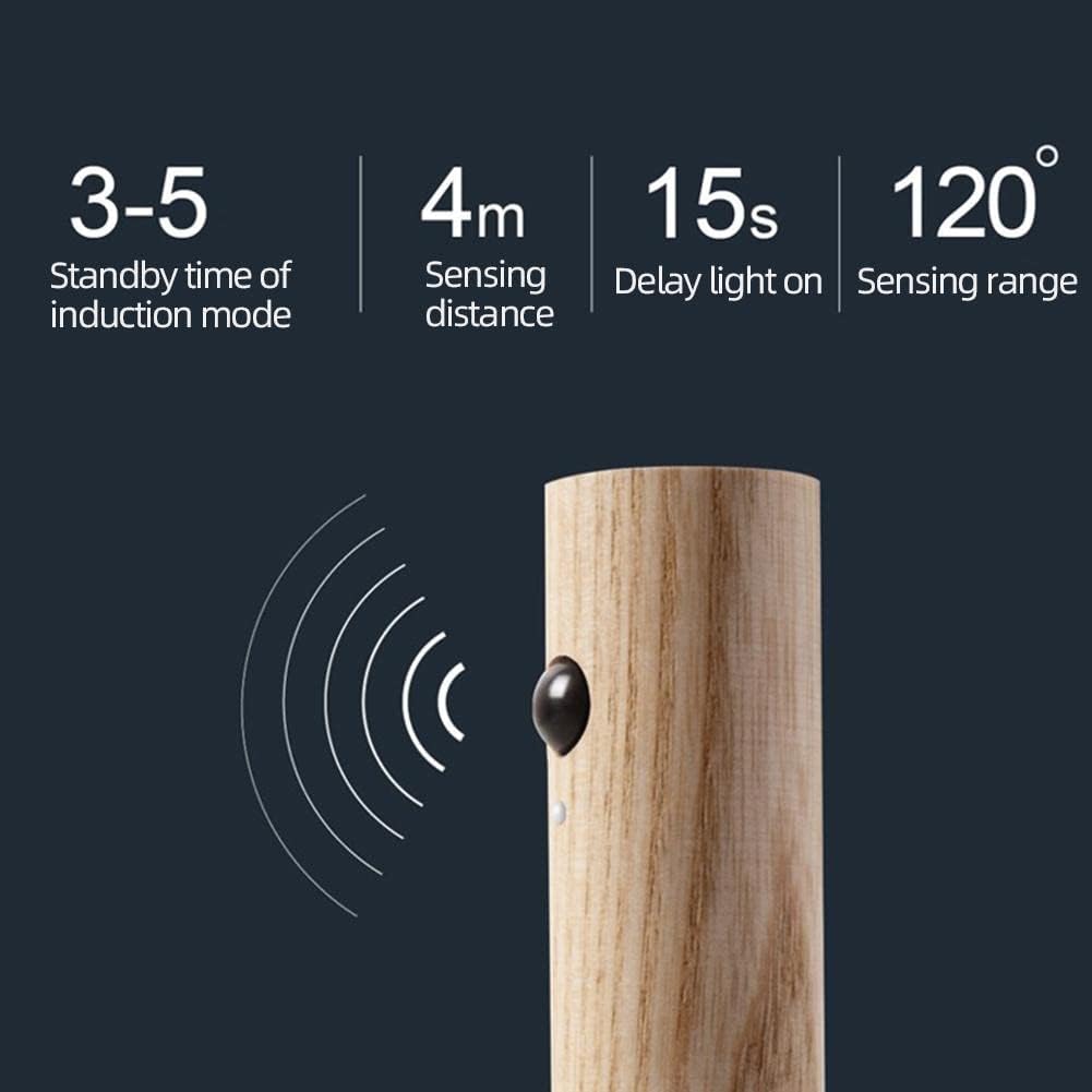 BowLift | Wall Light LED Motion Sensor Wooden Lamp
