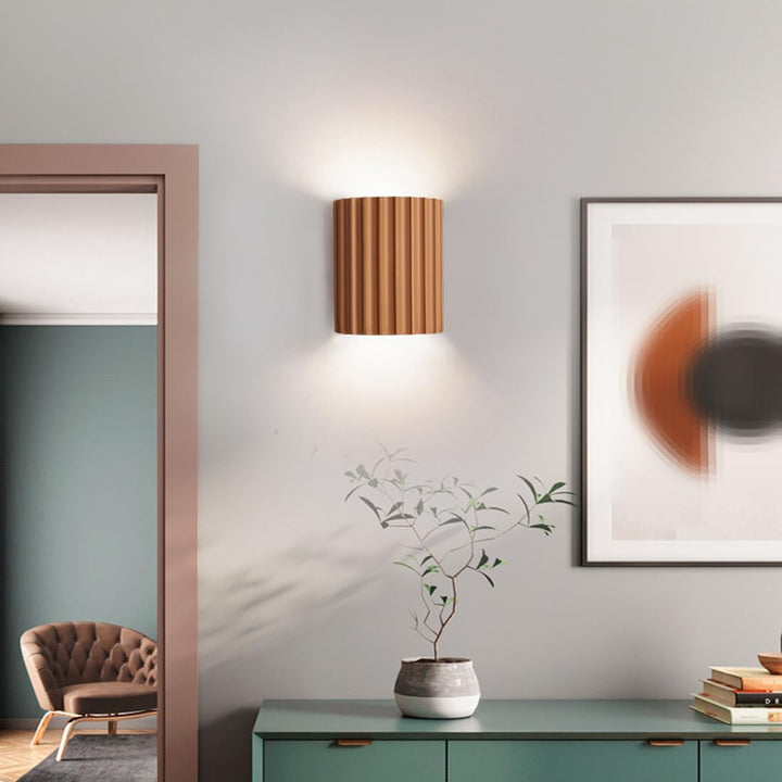 BowLift | Minimalist LED Wall Light – Soft Glow Up & Down Accent Lighting for Indoor Spaces