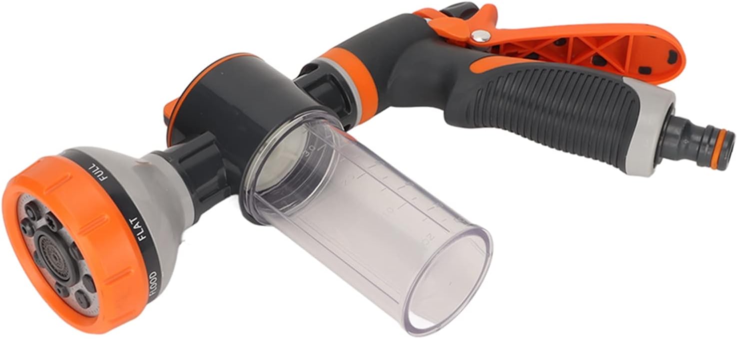 BowLift | Garden Watering Foam Sprayer 8 Modes High Pressure Hand Shower