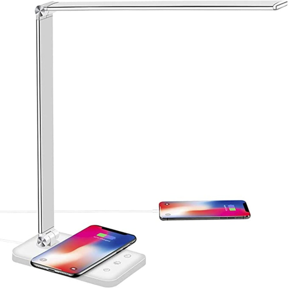 BowLift | LED Desk Lamp - Table Lamp with USB Charging Port, 5 Light Settings and Brightness Levels