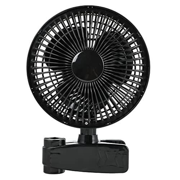 Grow Tent Poles Clip Fan Monkey Fan 6inch black | Bowlift