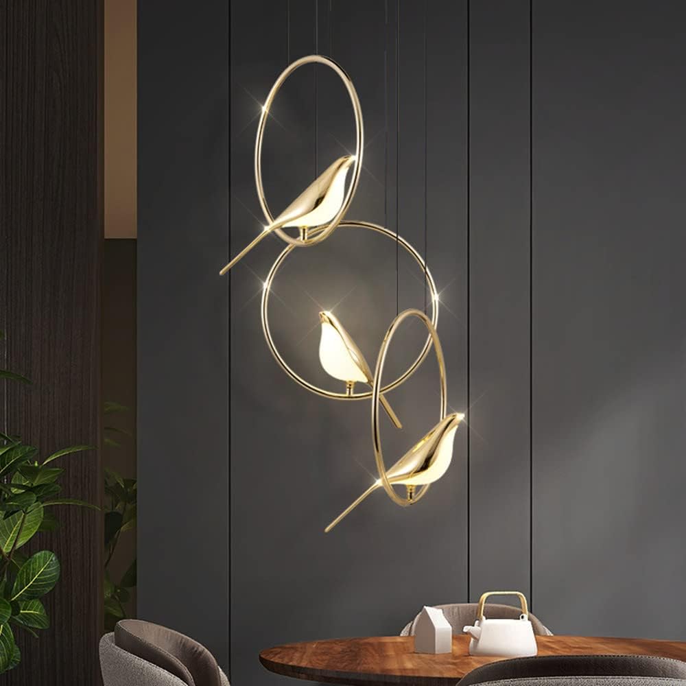 BowLift | BirdLume Light – Unique LED pendant lamp with bird design