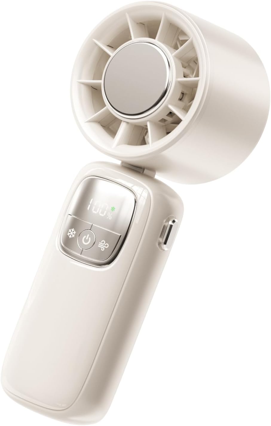 BowLift | Portable Foldable Handheld Fan with LED Display 100 Speeds