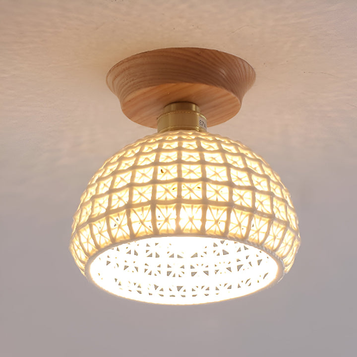 BowLift | Nordic Ceramic Ceiling Lamp