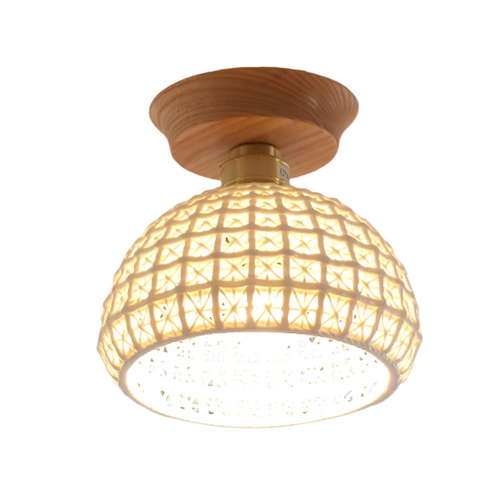 BowLift | Nordic Ceramic Ceiling Lamp
